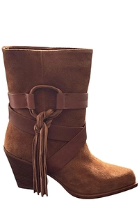 Vic Matie Tassel Strap Ankle Boots