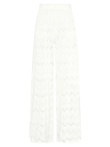 Vilebrequin Openwork Palazzo Beachwear Pants