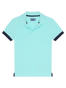 Vilebrequin Contrast-Trim Embroidered Polo Shirt