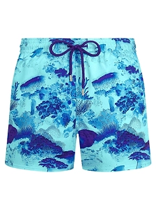 Vilebrequin Seabed Print Swim Shorts