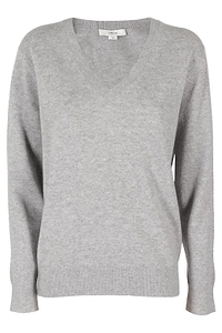 Vince Weekend Long Sleeved V-Neck Jumper