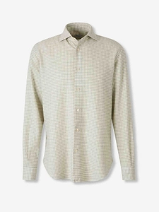 Vincenzo Di Ruggiero Check Pattern Dress Shirt