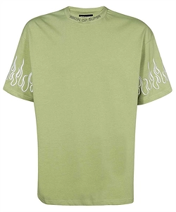 Vision Of Super Flame Embroidered T-Shirt