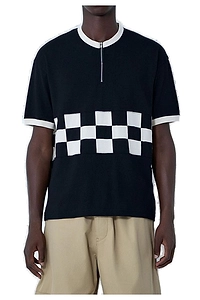 Visvim Merckx Checkerboard Short Sleeved Jumper