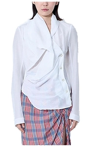 Vivienne Westwood Galatea Asymmetric Button-Down Shirt