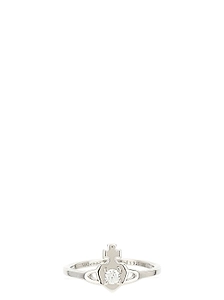 Vivienne Westwood Logo-Engraved Embellished Ring
