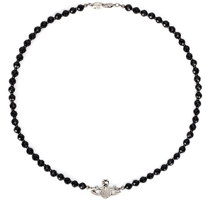 Vivienne Westwood Messaline Orb Choker Necklace