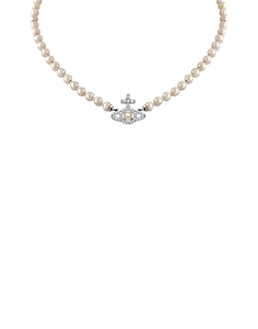 Vivienne Westwood Olympia Pearl Orb Necklace