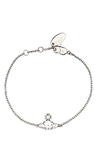 Vivienne Westwood Orb Pendant Embellished Chain Bracelet