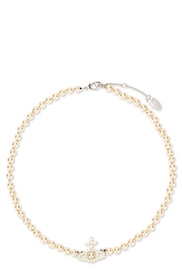 Vivienne Westwood Orb Pendant Embellished Necklace