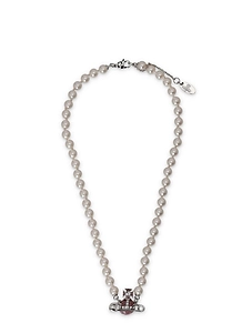 Vivienne Westwood Orb Pendant Embellished Necklace