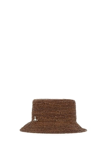 Vivienne Westwood Raffia Bucket Hat