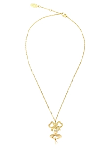 Vivienne Westwood Rigoberta Orb Bow Necklace