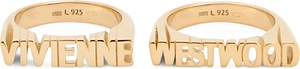 Vivienne Westwood Set Of Two Rings