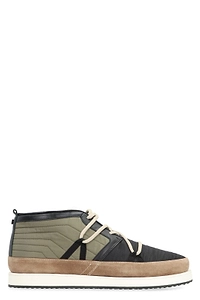 Volta Quilted Mid High-Top Sneakers