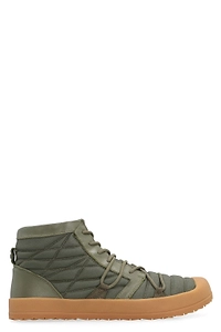Volta Quilted Zip High-Top Sneakers