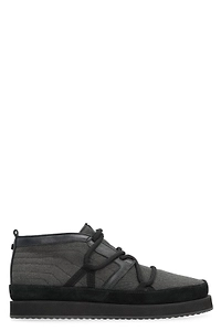 Volta Quilted Mid-Top High-Top Sneakers