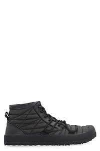Volta Quilted Zipped High-Top Sneakers