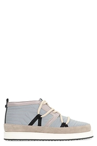 Volta Quilted Mid High-Top Sneakers