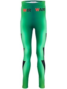 Walter Van Beirendonck Graphic Printed Leggings