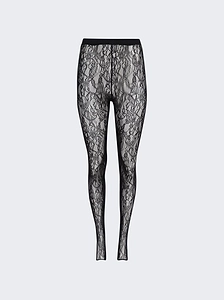 Wardrobe.Nyc Lace Stirrup Leggings