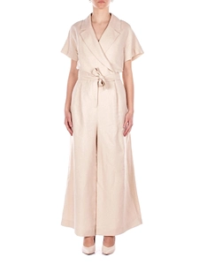 Weekend Max Mara Wkdoblato Pleated Jumpsuit