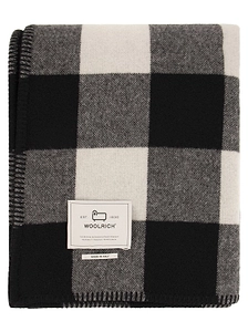Woolrich Checked Knit Scarf