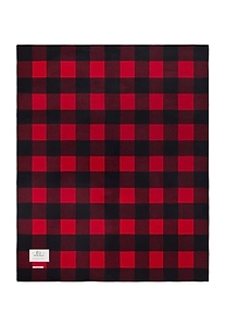 Woolrich Checked Knit Scarf