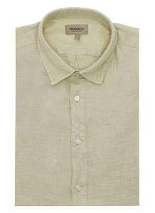 Woolrich Linen Long-Sleeve Shirt