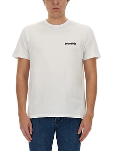 Woolrich Logo Detailed Crewneck T-Shirt