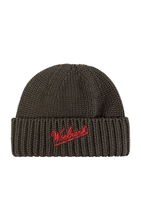 Woolrich Logo Intarsia Knit Beanie