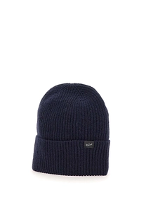 Woolrich Logo Patch Knitted Beanie