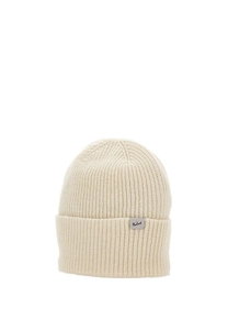 Woolrich Logo Patch Knitted Beanie