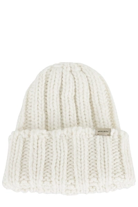 Woolrich Logo Patch Turn-Up Hem Beanie