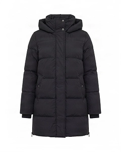 Woolrich Padded Hooded Coat