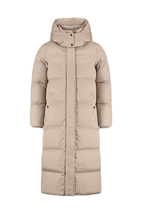 Woolrich Quilted Hooded Coat