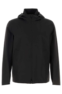 Woolrich Softshell Zip-Up Hooded Jacket