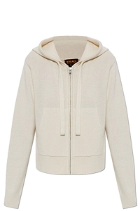 Woolrich Zip-Up Hooded Cardigan