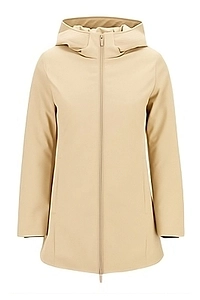 Woolrich Zip-Up Hooded Coat
