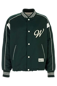 Wooyoungmi Contrast Trim Bomber Jacket