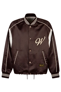 Wooyoungmi Logo Embroidered Bomber Jacket