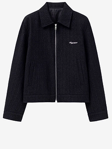 Wooyoungmi Logo Zip-Up Jacket