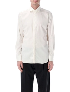 Xacus Concealed Placket French Collar Shirt