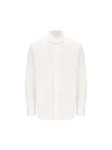 Xacus Curved Hem Long-Sleeved Shirt