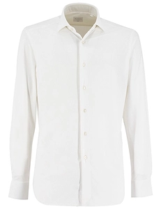 Xacus Fitted French-Collar Shirt