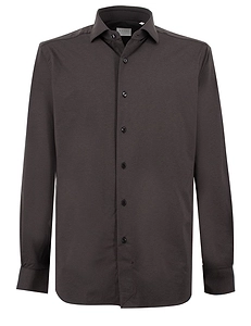 Xacus Long Sleeve Semi French Collar Shirt
