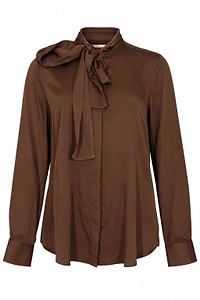 Xacus Paloma Tie-Neck Blouse