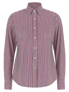 Xacus Sarakt Striped Button-Up Shirt