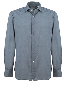 Xacus Semi French Collar Long Sleeve Shirt