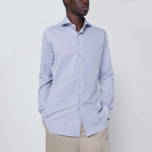 Xacus Striped Long-Sleeved Shirt